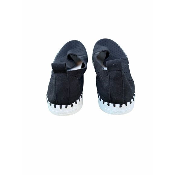 llse Jacobsen Tulip Sneaker Size 38 Perforated Slip On Shoes Size in Black - Picture 6 of 7
